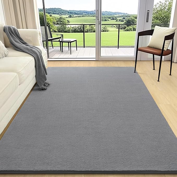AROGAN Modern Shag Area Rug for Living Room, 6x9 Feet Washable Rugs for Bedroom - Image 7