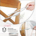 4 Pack Magnetic Curtain Tiebacks Rope Modern Handmade Curtain Tie Backs - Image 4