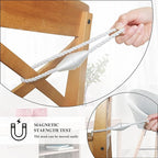 6 Pack Magnetic Curtain Tiebacks Rope Modern Handmade Curtain Tie Backs - Image 4