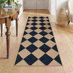 Lahome Colette Checkered Easy Jute Runner, 2x6 Kitchen Runner Rug Non Slip - Image 7