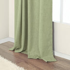 Light Sage Blackout Curtains for Bedroom Aesthetic 54 Inch Long 2 Panel Thermal - Image 7