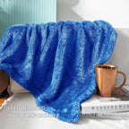 Exclusivo Mezcla Plush Fuzzy Fleece Bed Blanket Queen Size, Super Soft - Image 5