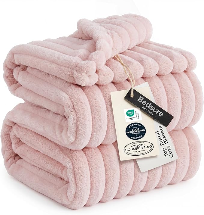 Bedsure GentleSoft California King Size Blanket by BEDSURE