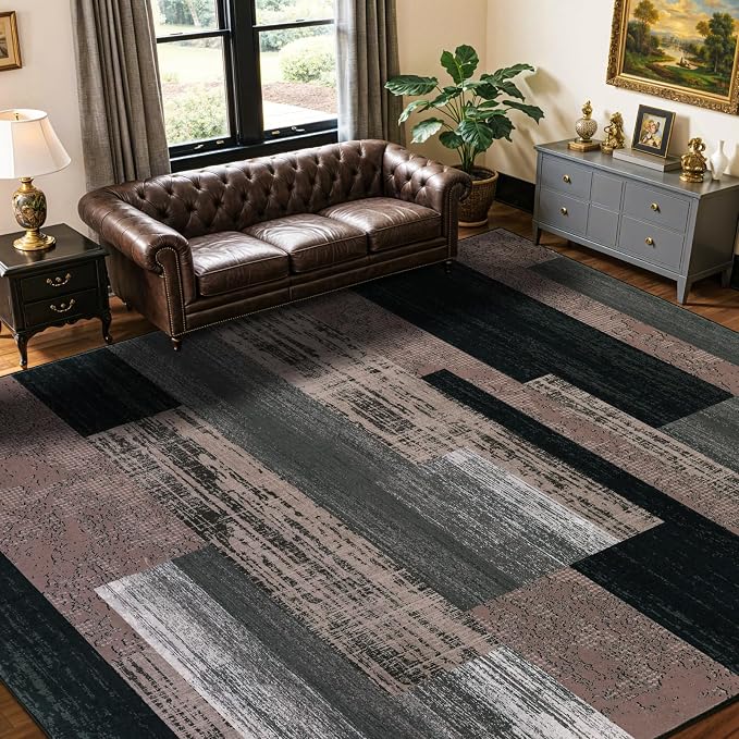 LIANLAM 10x14 Washable Area Rugs by LIANLAM