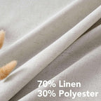 H.VERSAILTEX Living Room Linen Curtains - Image 4