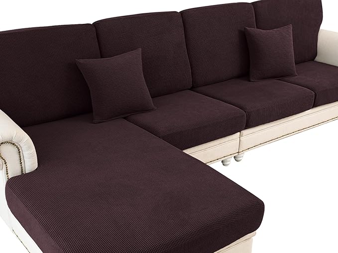 Couch Cushion Cover Seat Cushion Cover Stretch Armchair Cover Separate by LA+MEACK