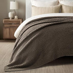EVERGRACEHOME Chunky Chenille Knit Throw Blanket - Image 2