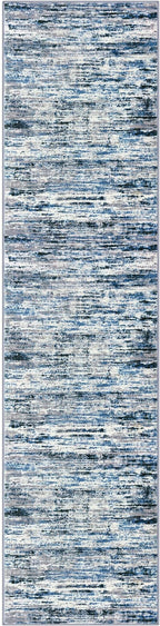 Lansny Modern Abstract Runner Rug 2.6x10 - Image 9
