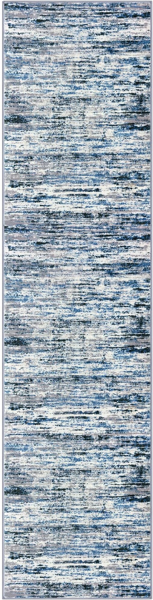 Lansny Modern Abstract Runner Rug 2.6x10 - Image 9