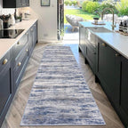 KOZYFLY 3x10 Ft Rug Modern Ombre Runner Rug - Image 3