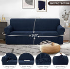 U-NICE HOME Stretch Couch Cover Sofa Cover Sofa Slipcover Furniture Protector - Image 3