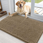 OLANLY Dog Door Mat for Muddy Paws 36x24, Absorbs Moisture and Dirt, Absorbent by OLANLY