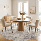 UERMEI 8ft Round Area Rug Living Room Rugs - Image 3
