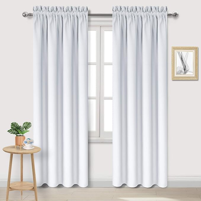 DWCN Blackout Curtains for Bedroom – Thermal Insulated Energy Saving Drapes for by DWCN