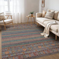 Nakagishi 8X10 Area Rugs Living Room: Washable Large Vintage Rug Neutral by NakagishiAreaRug