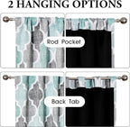 Beauoop 100% Blackout Curtains 84 Inches Long 2 Panels - Image 2