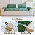 Couch Covers for Dogs Washable, Non Slip Couch Covers for Loveseat Sofa Pet - Image 5