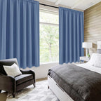 DWCN Blackout Curtains for Living Room Thermal Insulated, Energy Saving & Noise - Image 2