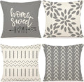 YCOLL Pillow Covers 20x20 Set of 4, Modern Sofa Throw Pillow Cover, Decorative by PillowCoversExpert