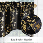 NICETOWN Blackout Kitchen Valances - Image 3