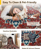 RELEANY Area Rugs 2'6''x4' Kitchen Rugs Entry Rug Small Rugs - Image 4