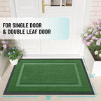 OLANLY Front Door Mat Indoor Outdoor Entrance, Waterproof All-Season, - Image 2