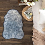 Ashler HOME DECO Soft Faux Fox Fur Rug Chair Couch Cover Area Rug - Image 3