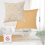 HPUK Decorative Throw Pillow Covers Set of 4 Couch Pillows Accent Cushion Cover - Image 3