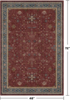 Turkish 4x6 Rug for Living Room Small - Image 2