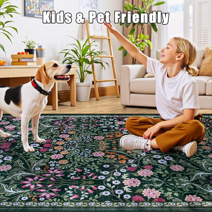 Runner Rug for Entryway: 2x6 Kitchen Rugs Non Slip Washable Ultra-Thin Soft - Image 9