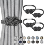 NICEEC 4 Pack Mini Magnetic Curtain Tiebacks Nordic Simple Style Drape Tie by NICEEC