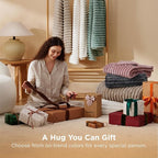 Bedsure GentleSoft Grey Fleece Blanket - Image 4