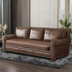 Leather Look Couch Cushion Covers Sofa Seat Slipcovers Sets Couches Furniture - Image 8