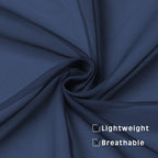 OVZME Sheer Curtains 45 inches Long - Image 5