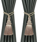 Fenghuangwu 2 Pack Curtain Tie Backs Rope Tassels by fenghuangwu