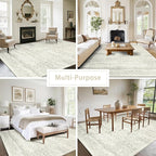Washable Rugs 9x12 Area Rugs for Living Room, Dining Room- Large Ultra Soft - Image 6