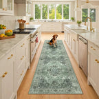 Area Rugs 2'x8' Runner Rug Non Slip Washable by RELEANY