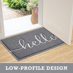 CozyBounty Door Mat Hello Mats Outdoor Indoor Non-Slip Doormat - Image 4