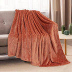 TOONOW Fleece Blanket Super Soft Cozy Throw Blanket 50" x 60", Lightweight - Image 2