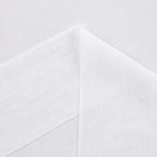 DWCN White Sheer Curtains Semi Transparent Voile Rod Pocket Curtains - Image 4