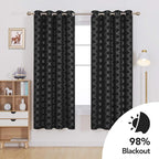 Deconovo Blackout Curtains 63 Inch Length - Image 2