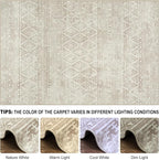 6x9 Area Rugs Washable Rug: Anti-Skid Abstract Modern Living Room Rug Soft Thin - Image 7
