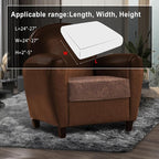 Leather Look Couch Cushion Covers Sofa Seat Slipcovers Sets Couches Furniture - Image 3