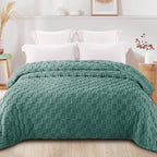 Exclusivo Mezcla Twin Size Flannel Fleece Blanket, Super Soft and Warm - Image 3