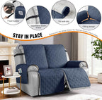 VANSOFY Waterproof Recliner Couch Covers, Sofa Covers 1-Piece Washable - Image 3