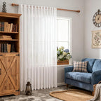 MYSKY HOME Patio White Curtains by MYSKYHOME