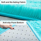 TWINNIS Super Soft Shaggy Rugs Fluffy Carpets, 5x8 Feet, Indoor Modern Plush - Image 2