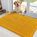 OLANLY Dog Door Mat for Muddy Paws 35x24, Absorbs Moisture and Dirt, Absorbent by OLANLY