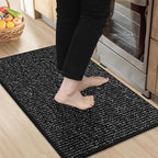BEQHAUSE Kitchen Rugs 20"x32", Non-Slip Kitchen Mats by BEQHAUSE