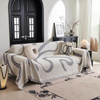MYSKY HOME Couch Cover for 3 Cushion Sofa, Super Soft Boho Couch Covers for by MYSKYHOME